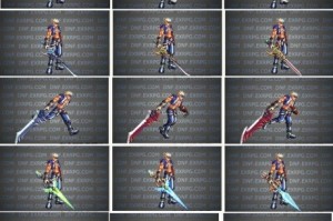 dnf鬼剑士光环武器_dnf鬼剑士武器图鉴